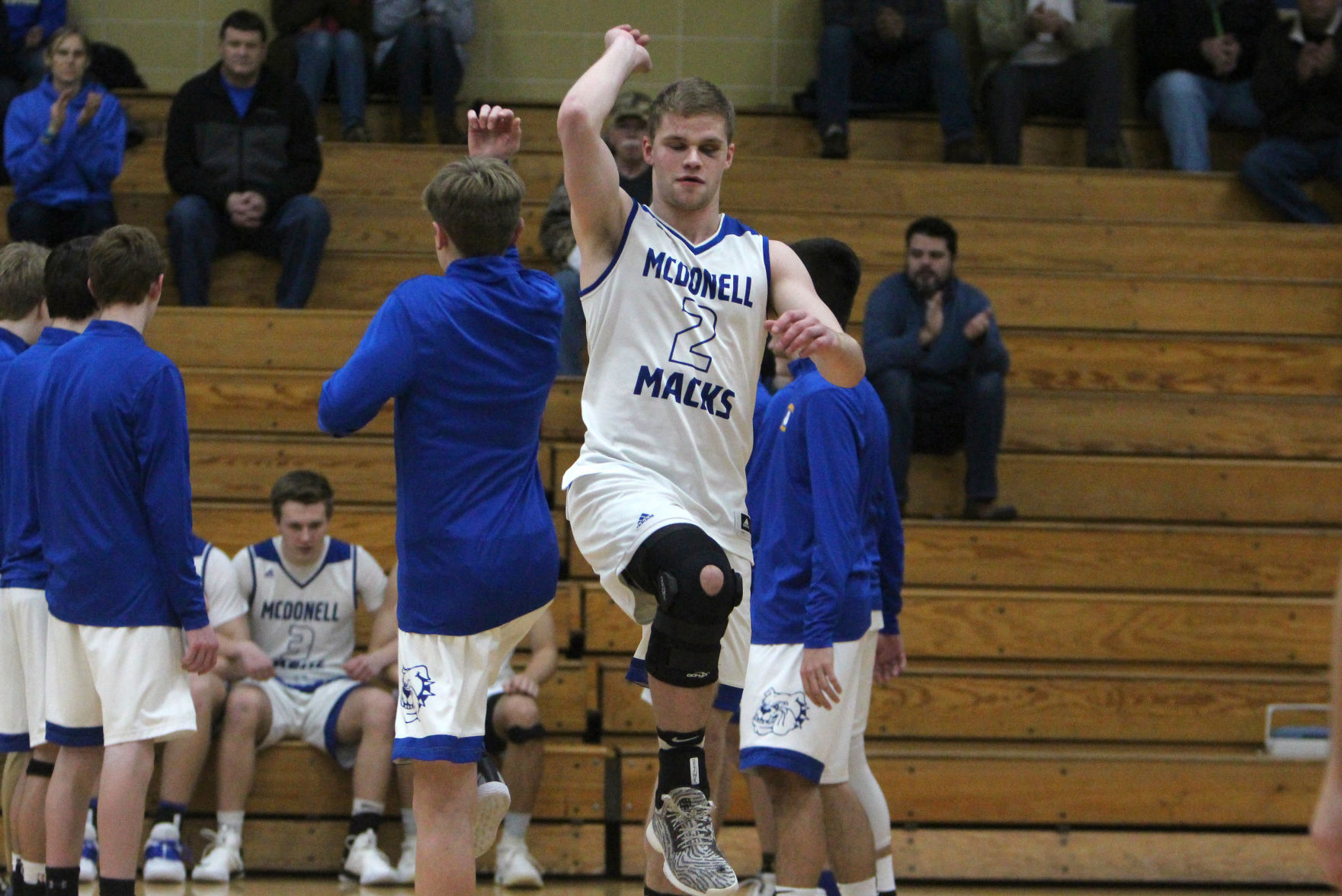 Fall Creek at McDonell boys basketball 12-14-18